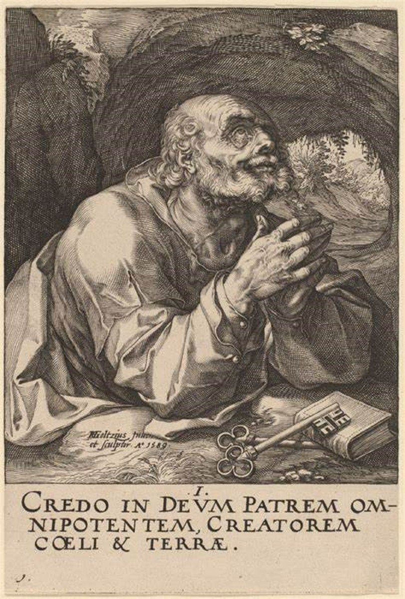 San Pietro - Hendrick Goltzius (Bruggen 1558-Haarlem 1617) -photo-7