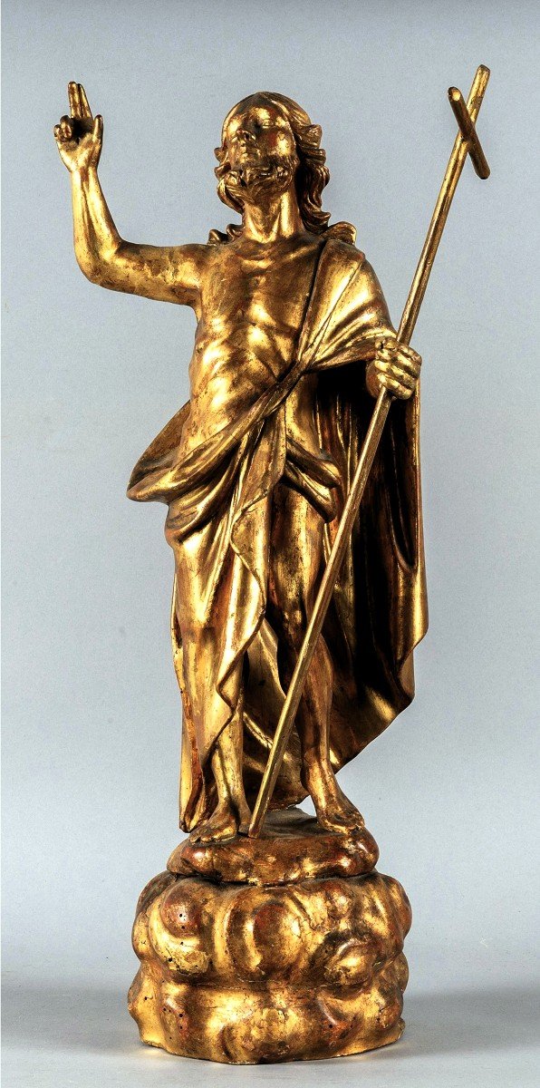 Cristo Risorto - Scultura lignea dorata - Roma, I^ metà del '700-photo-2