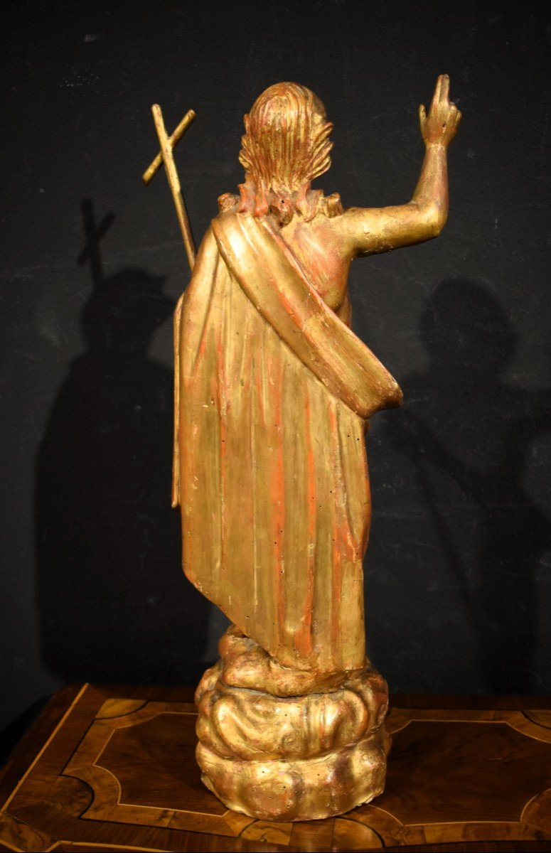 Cristo Risorto - Scultura lignea dorata - Roma, I^ metà del '700-photo-2