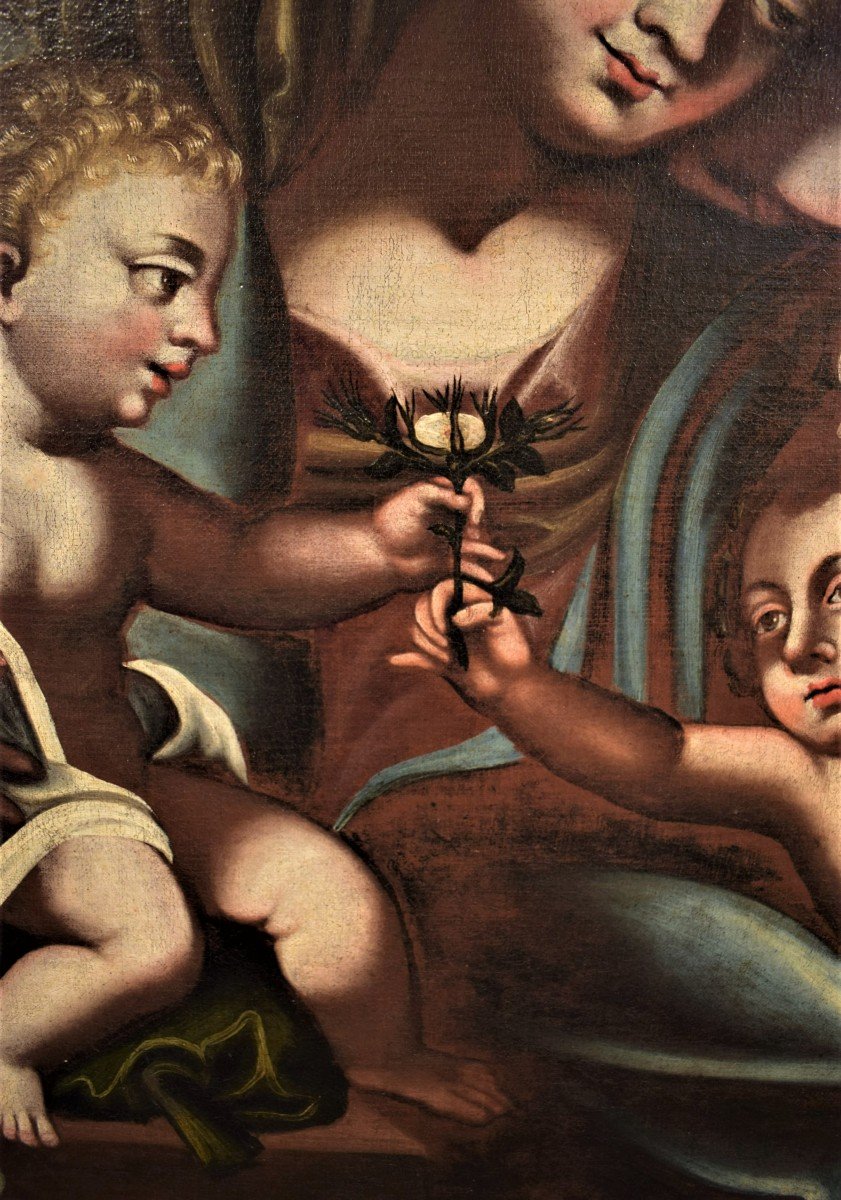 Madonna col Bambino e San Giovannino-photo-4