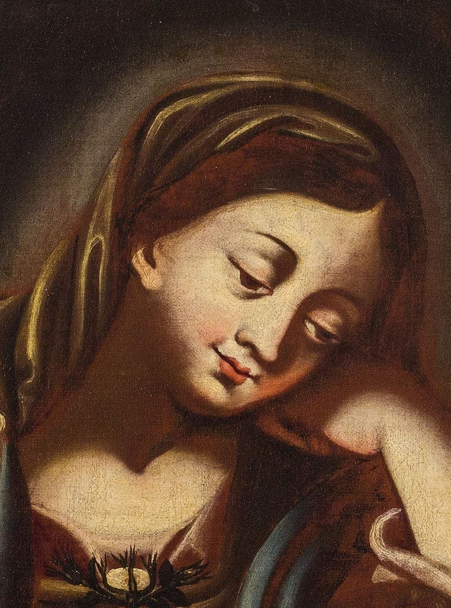 Madonna col Bambino e San Giovannino-photo-3