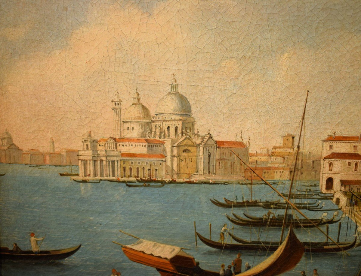 Venezia, il Bacino di San Marco Maestro Veneto del XIX° secolo-photo-1