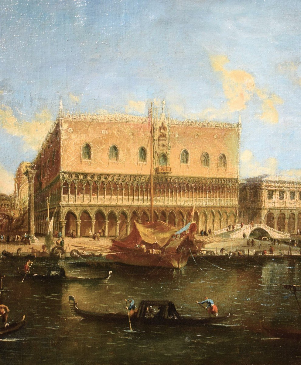 Venezia, Il Bacino di San Marco - Bottega di Francesco Guardi  (1712-1793)-photo-4