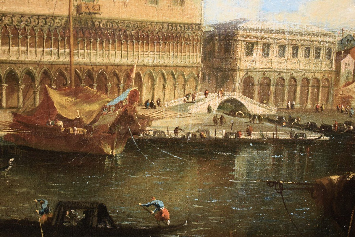 Venezia, Il Bacino di San Marco - Bottega di Francesco Guardi  (1712-1793)-photo-6