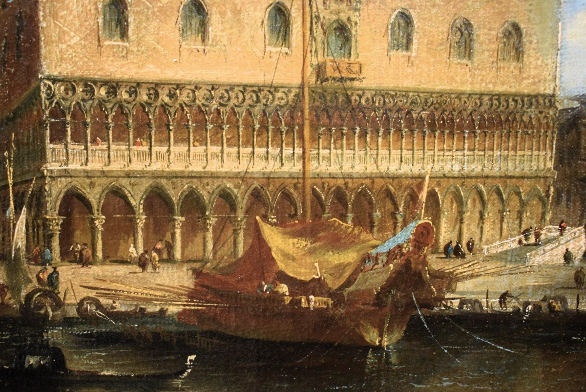 Venezia, Il Bacino di San Marco - Bottega di Francesco Guardi  (1712-1793)-photo-7