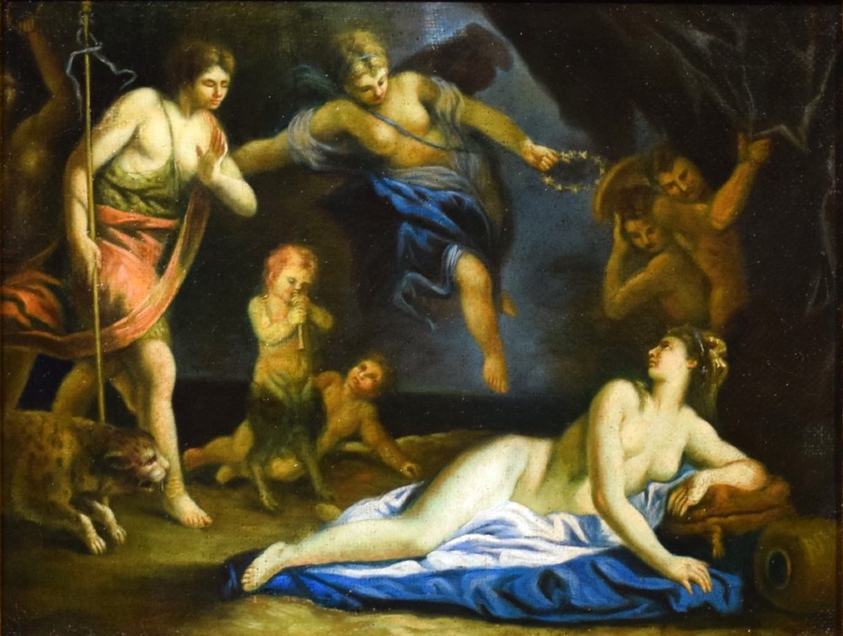 Bacco , Venere e Arianna - Placido Costanzi (Roma, 1702-1759)-photo-2