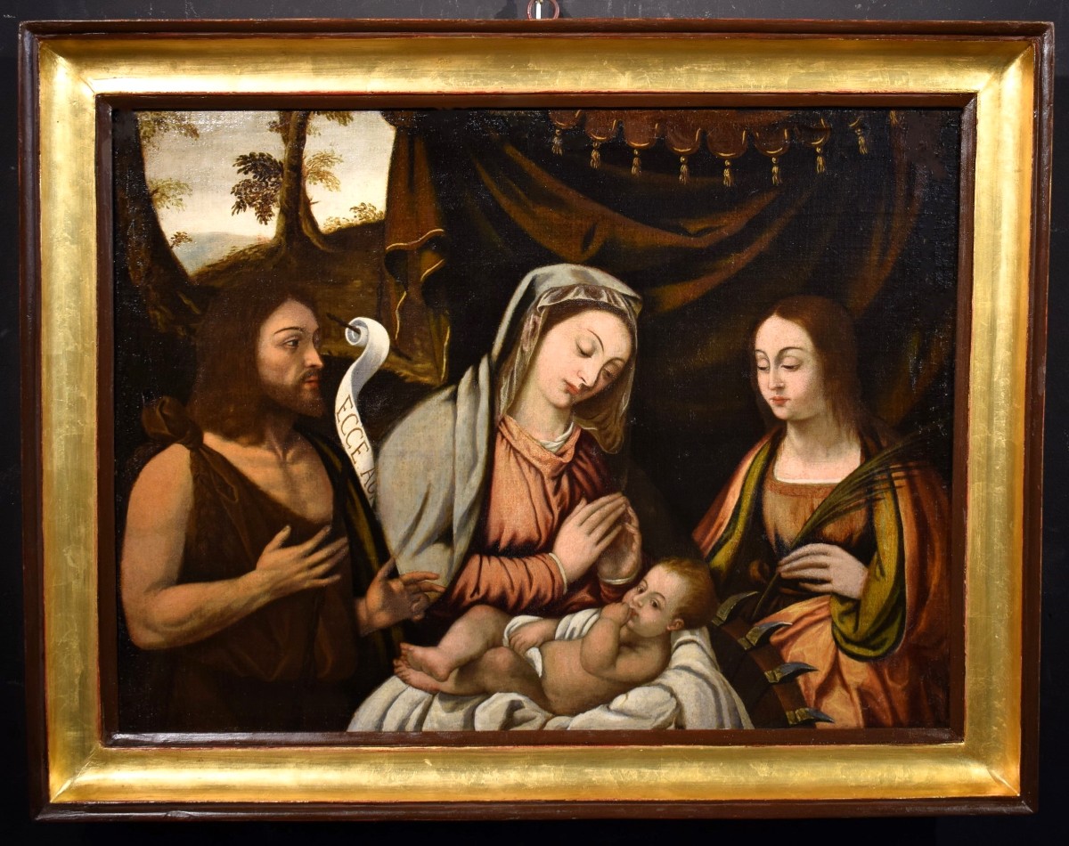 Sacra Conversazione - Francesco Rizzo da Santacroce (Bergamo, 1485 – Venezia,  1547)-photo-2