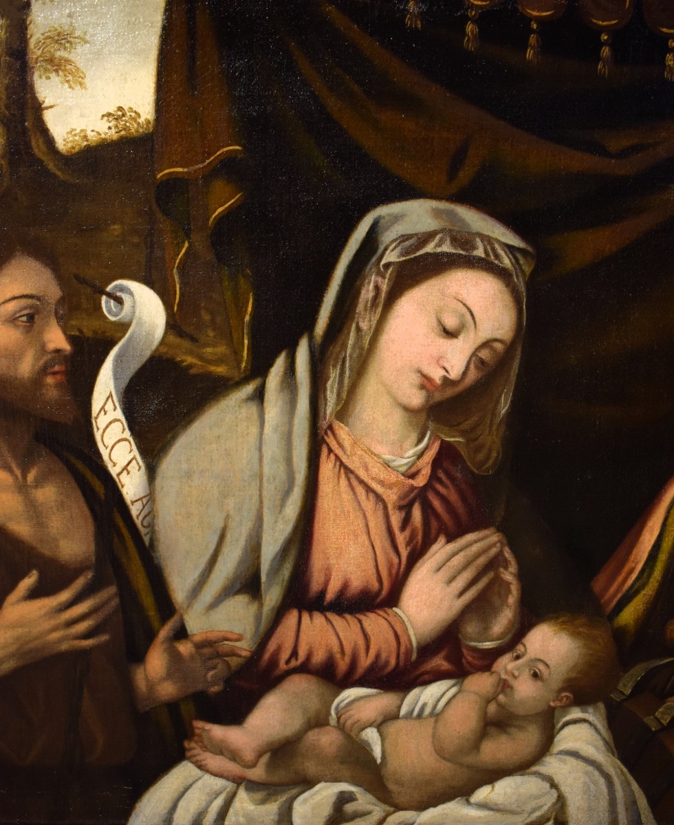 Sacra Conversazione - Francesco Rizzo da Santacroce (Bergamo, 1485 – Venezia,  1547)-photo-4
