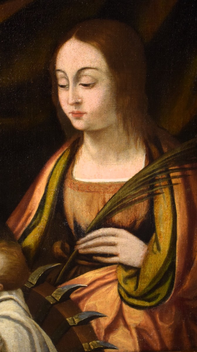 Sacra Conversazione - Francesco Rizzo da Santacroce (Bergamo, 1485 – Venezia,  1547)-photo-1