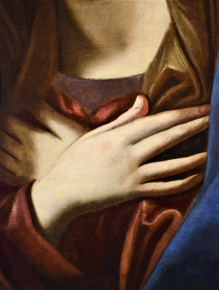 Vergine Orante - Cerchia di Guido Reni (Bologna 1575 - 1642)-photo-2