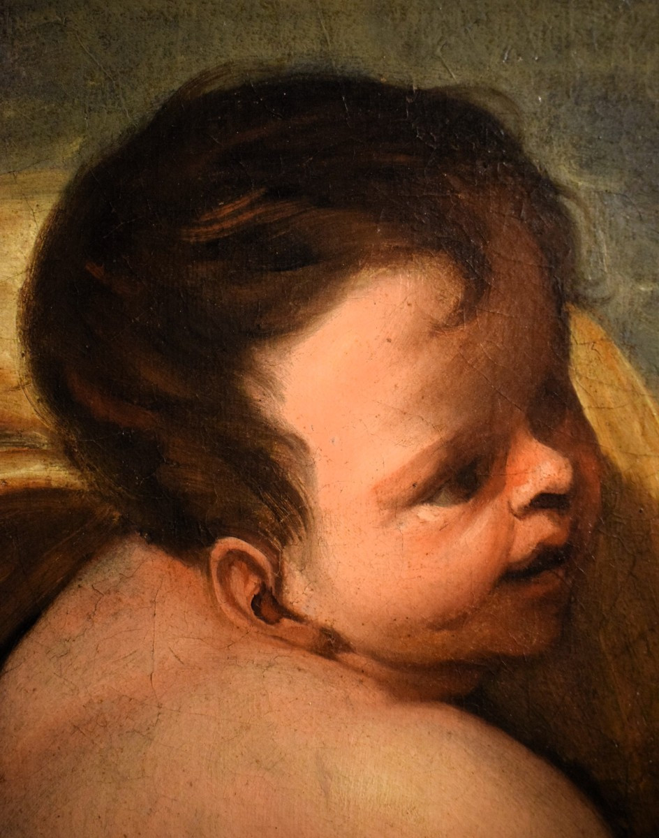 Bacco bambino  - Bottega di Domenico Piola (Genova, 1627 – 1703)-photo-3