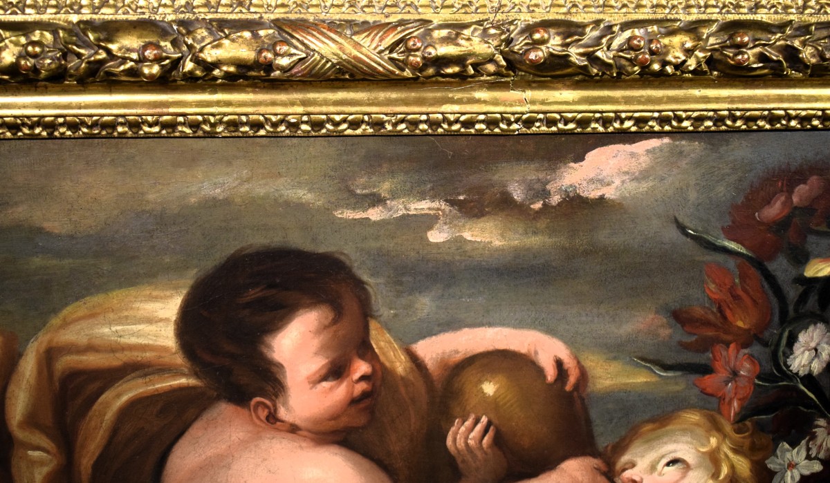 Bacco bambino  - Bottega di Domenico Piola (Genova, 1627 – 1703)-photo-5
