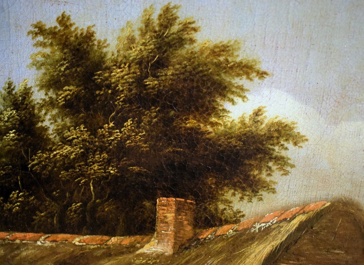 Nel cortile dell'osteria - David Teniers II, detto il Giovane (Anversa, 1610 – Bruxelles, 1690)-photo-5