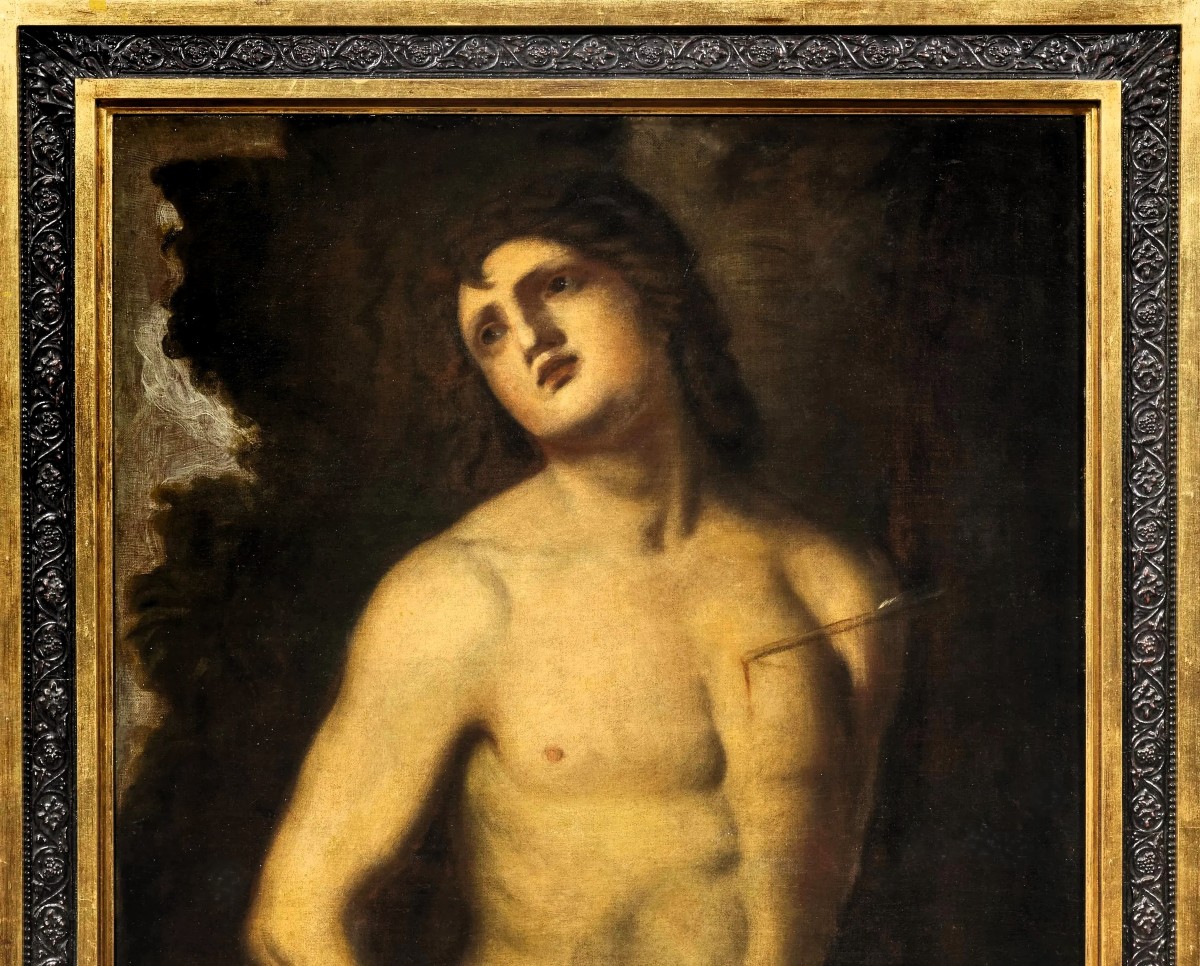 San Sebastiano - Cerchia di Guido Reni (Bologna, 1575-1642)-photo-4