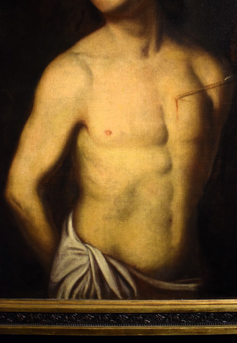 San Sebastiano - Cerchia di Guido Reni (Bologna, 1575-1642)-photo-1