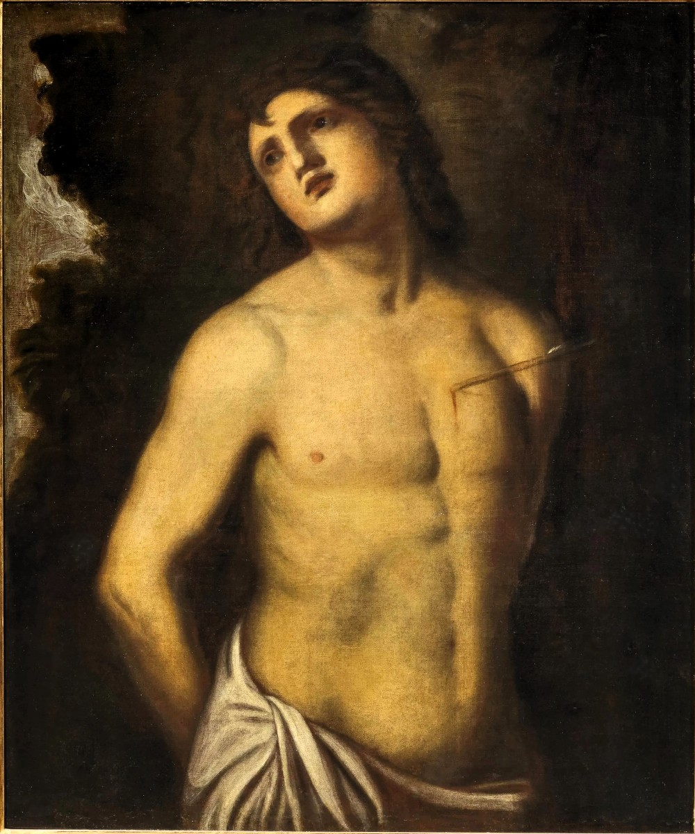 San Sebastiano - Cerchia di Guido Reni (Bologna, 1575-1642)