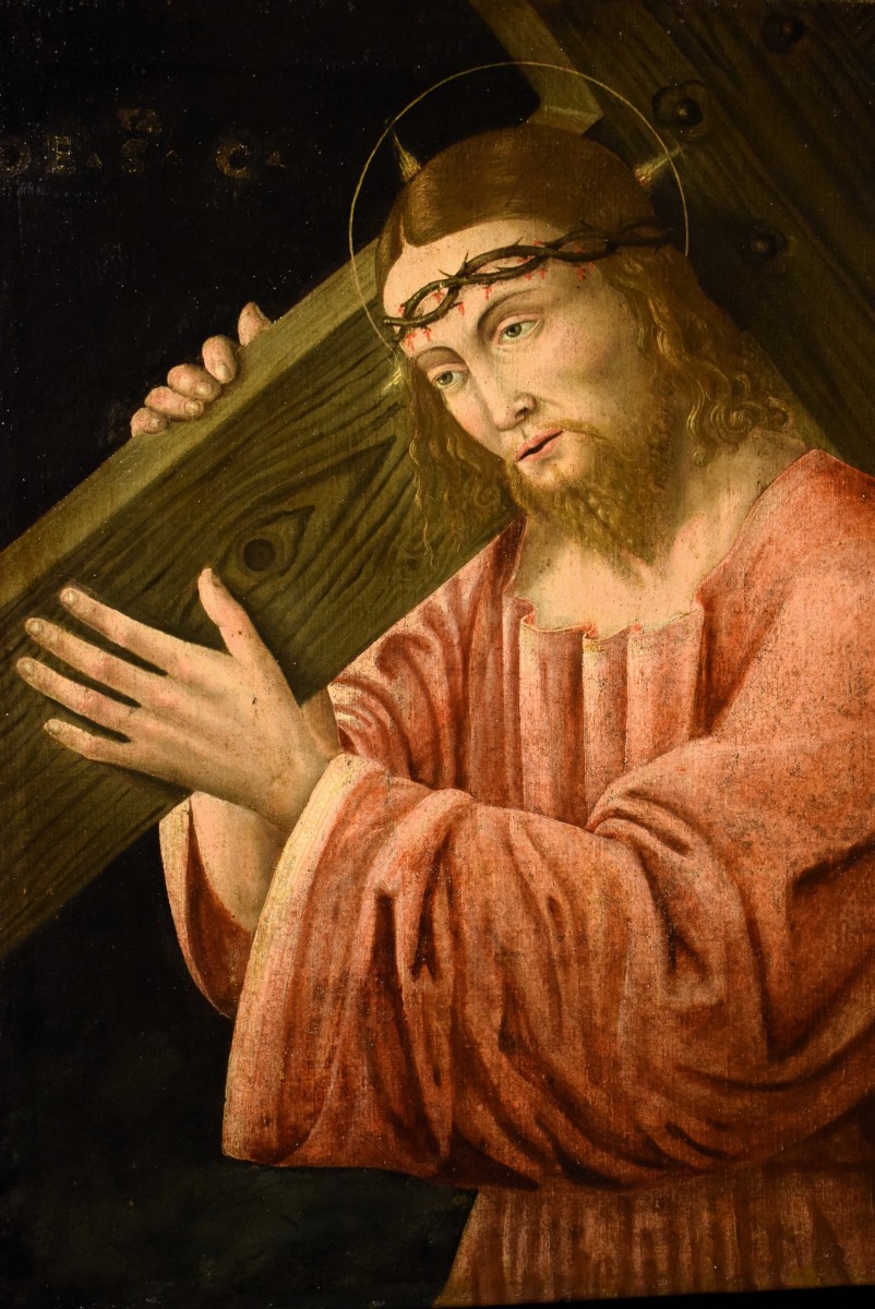 Cristo Portacroce  - Maestro Lombardo di fine '500-photo-2