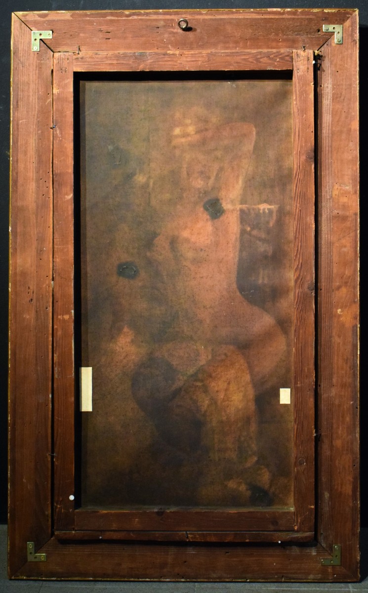 Nudo Femminile con calze nere-photo-5