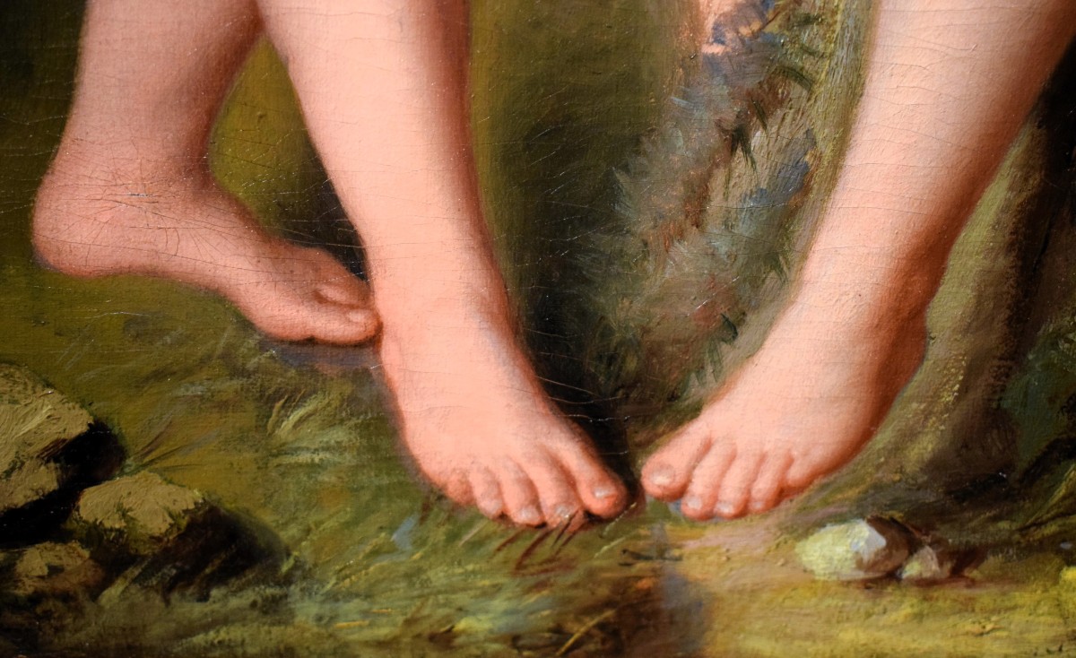 L'Innocenza e la Tentazione  Bernardino Peretti (Novara 1828 – 1889)-photo-5