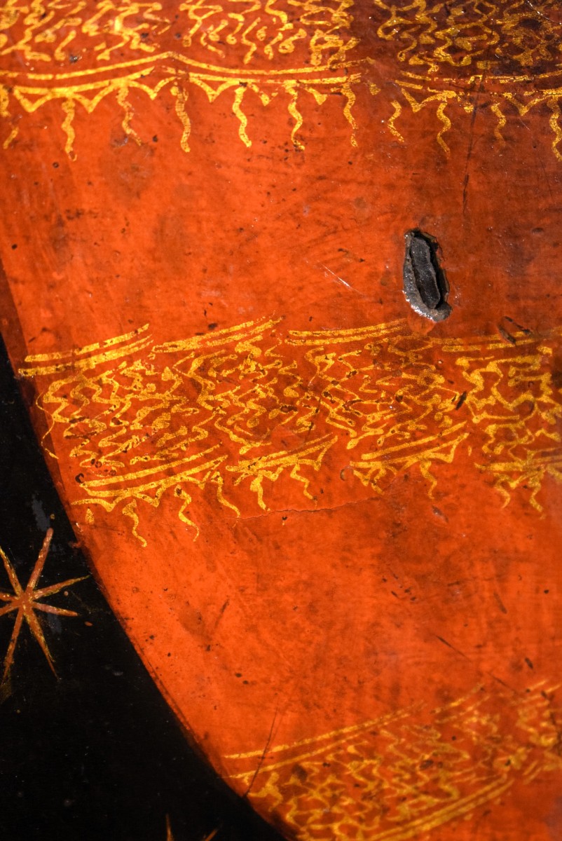 La Vergine col Bambino (Virgo Lactans)  - Icona Veneto-Cretese - Fine del XVI secolo-photo-6