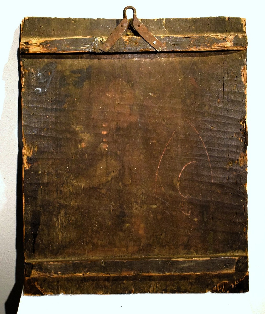 La Vergine col Bambino (Virgo Lactans)  - Icona Veneto-Cretese - Fine del XVI secolo-photo-7