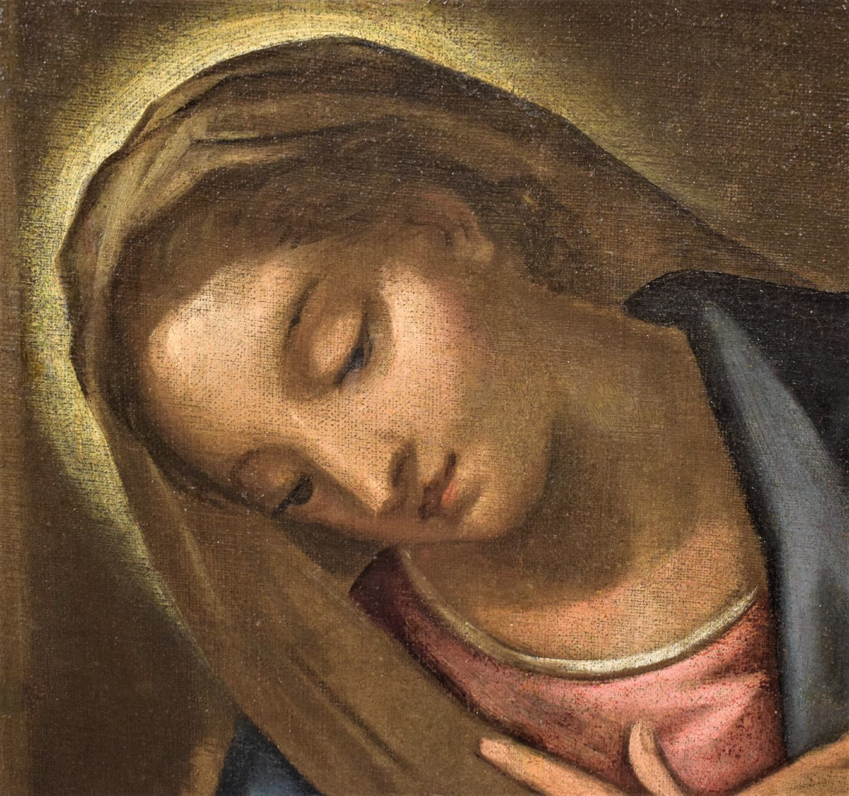 Sacra Famiglia con Santa Caterina - Luca Cambiaso  XVI° secolo  bottega-photo-2