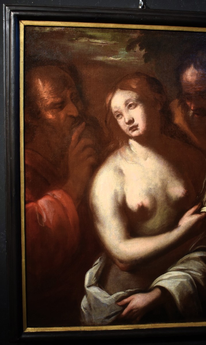 Susanna e i Vecchioni - Ambito di Carlo francesco Nuvolone (Milano, 1609 - 1662)-photo-2