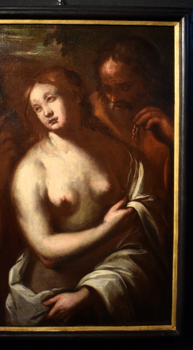 Susanna e i Vecchioni - Ambito di Carlo francesco Nuvolone (Milano, 1609 - 1662)-photo-3
