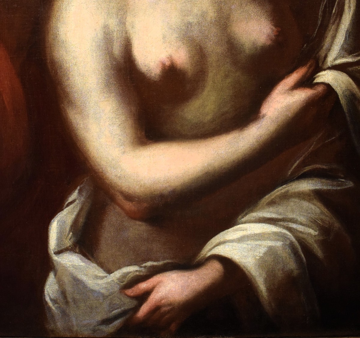 Susanna e i Vecchioni - Ambito di Carlo francesco Nuvolone (Milano, 1609 - 1662)-photo-4