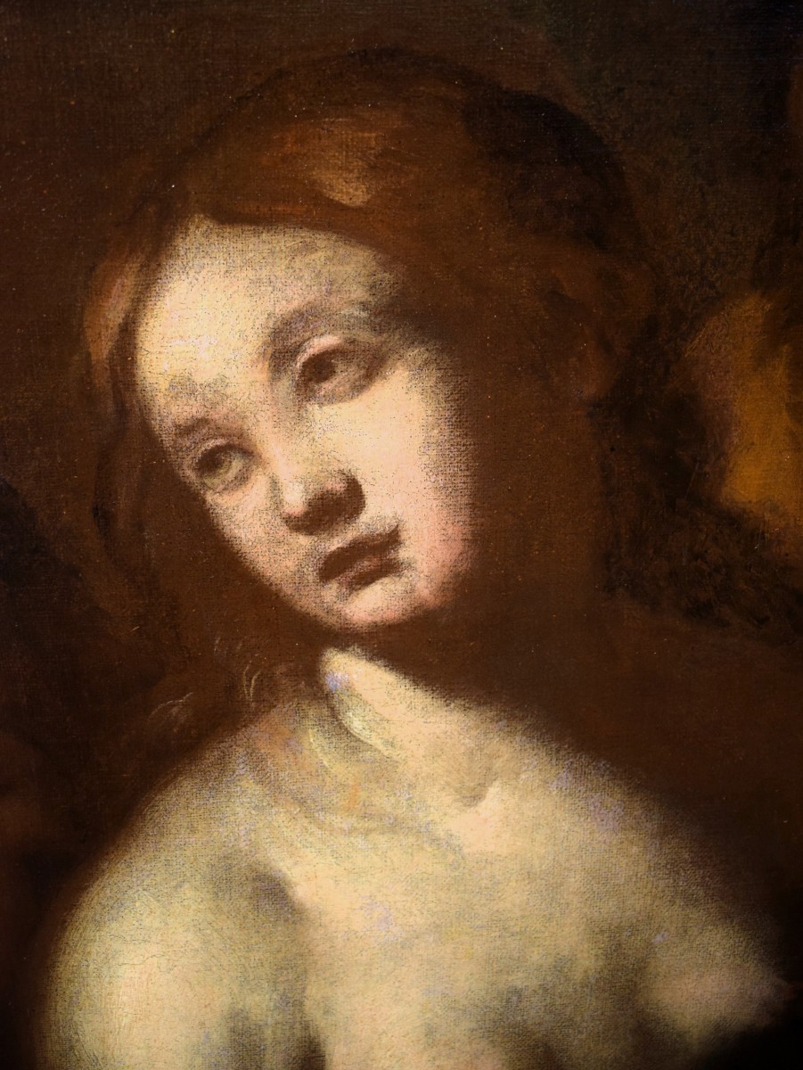 Susanna e i Vecchioni - Ambito di Carlo francesco Nuvolone (Milano, 1609 - 1662)-photo-2