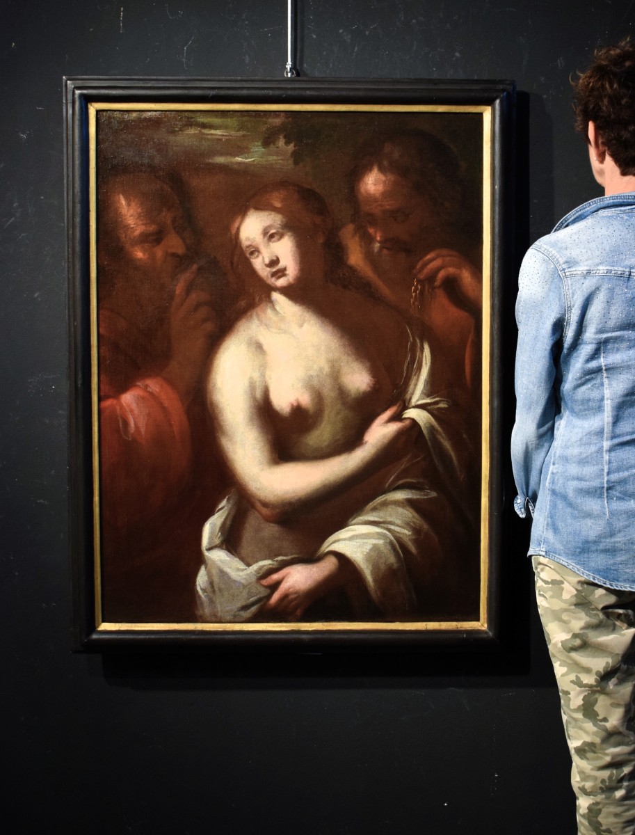 Susanna e i Vecchioni - Ambito di Carlo francesco Nuvolone (Milano, 1609 - 1662)-photo-5