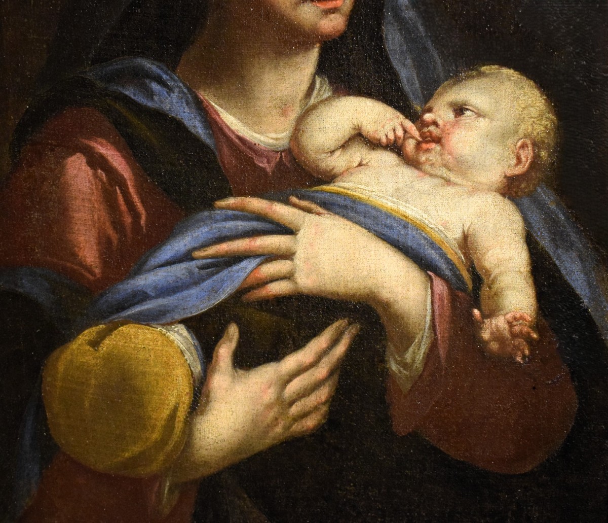 Madonna col Bambino - Maestro Emiliano del '700-photo-4