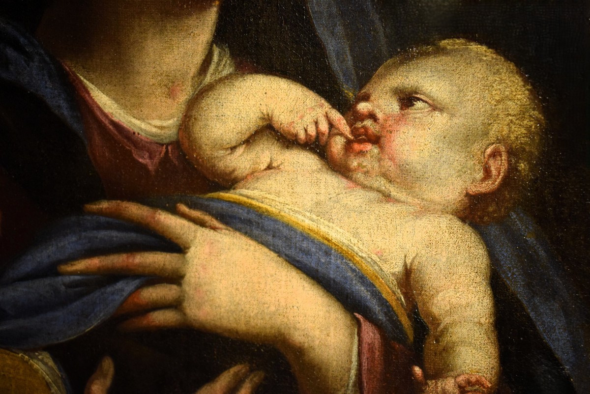 Madonna col Bambino - Maestro Emiliano del '700-photo-2