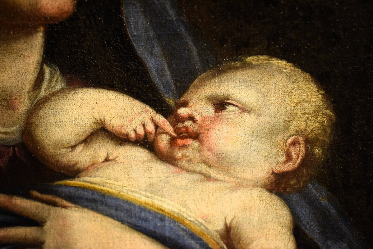 Madonna col Bambino - Maestro Emiliano del '700-photo-4