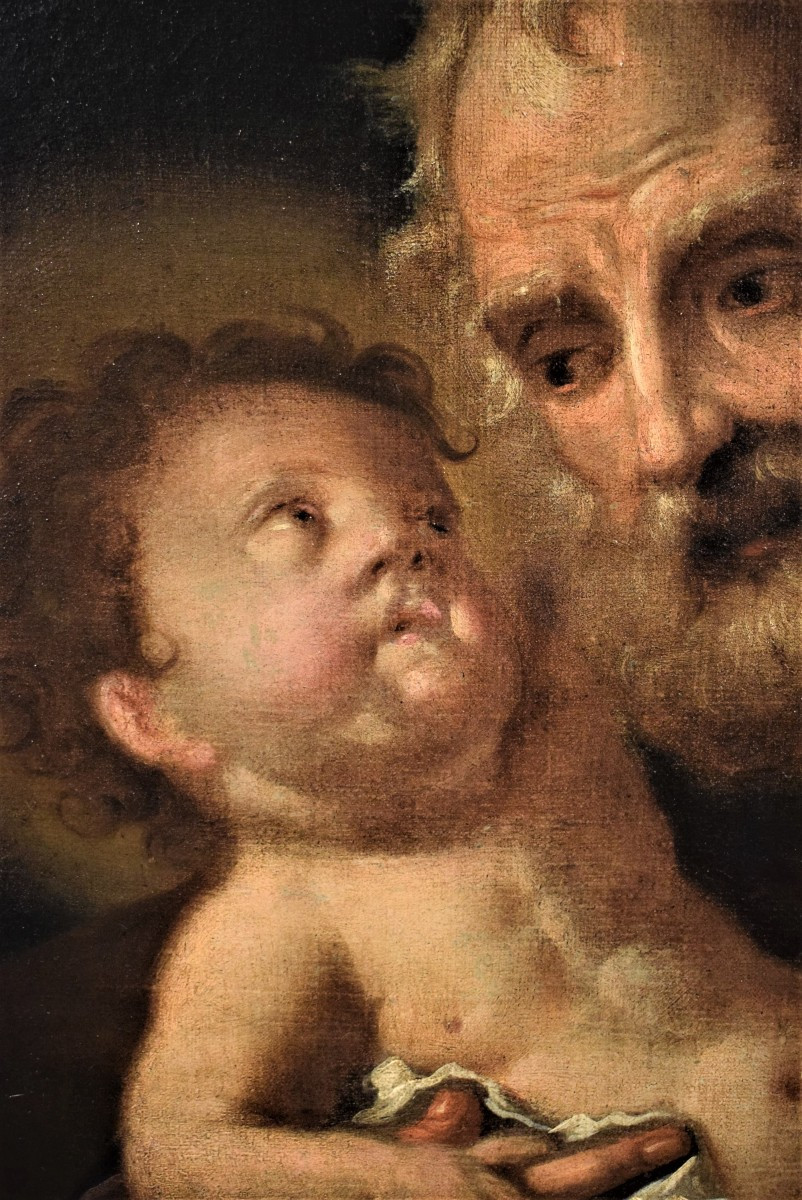 San Giuseppe col Bambino - Francesco de Mura (Napoli 1696-1782)-photo-1