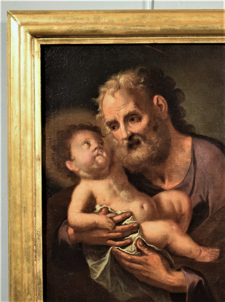 San Giuseppe col Bambino - Francesco de Mura (Napoli 1696-1782)-photo-4