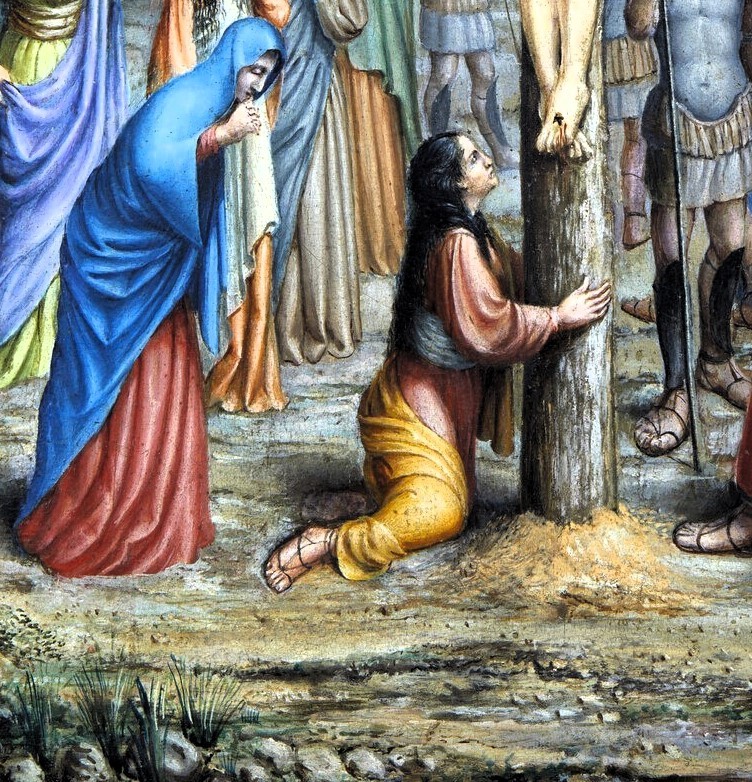 Crocifissione di Cristo - Olio su tavola - Francia, Limoges - Fine del '700-photo-2