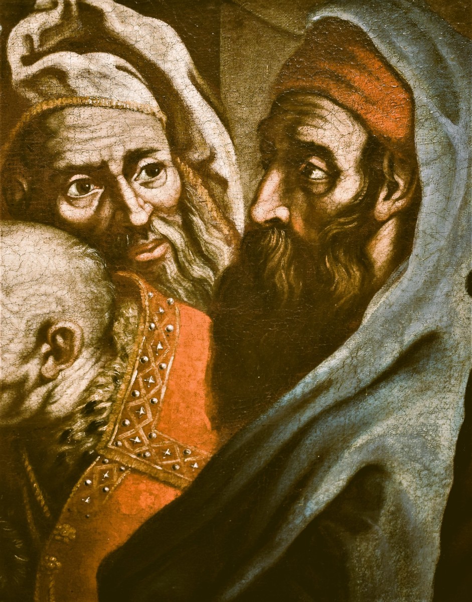 Il tributo della moneta - Maestro Fiammingo - Cerchia di P.P. Rubens (1577-1640)-photo-2