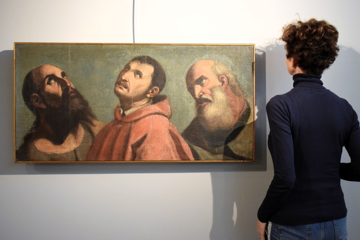 Volti di Santi in atteggiamento ieratico - Veneto, fine del '500-photo-6