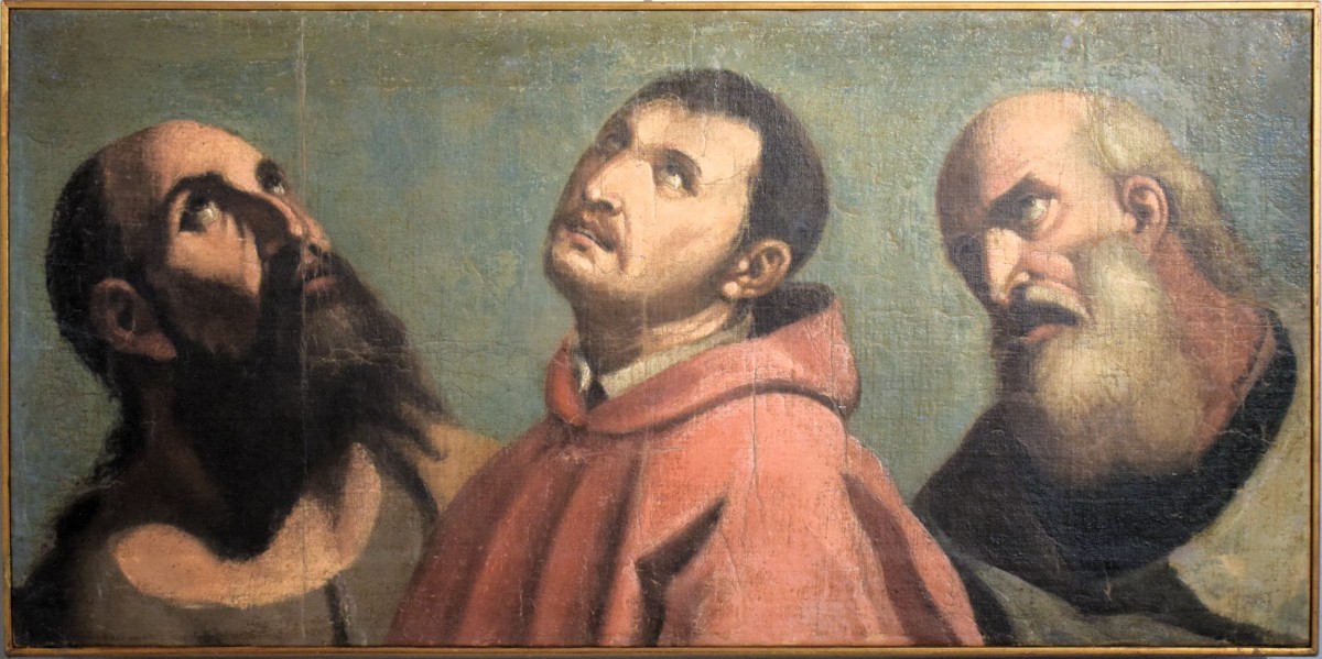 Volti di Santi in atteggiamento ieratico - Veneto, fine del '500