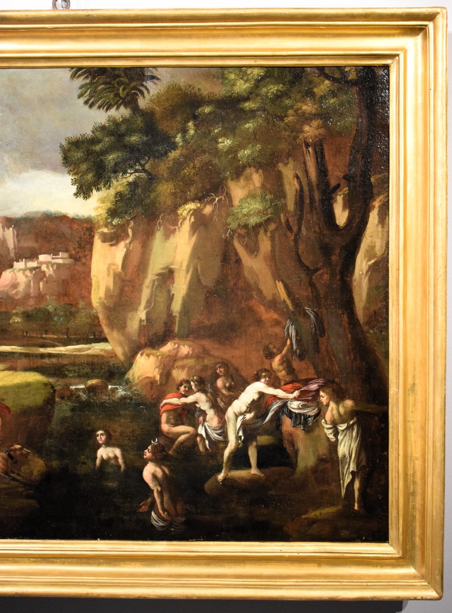 Diana e Atteone -   Scuola Romana  - Epoca XVII secolo-photo-4