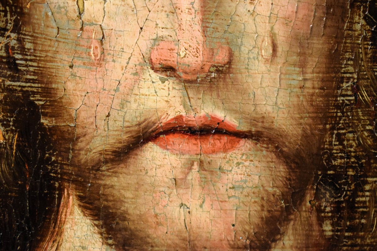 Ecce Homo -  Cerchia Dieric Bouts (1448-1491)  Epoca : XVI° secolo-photo-4