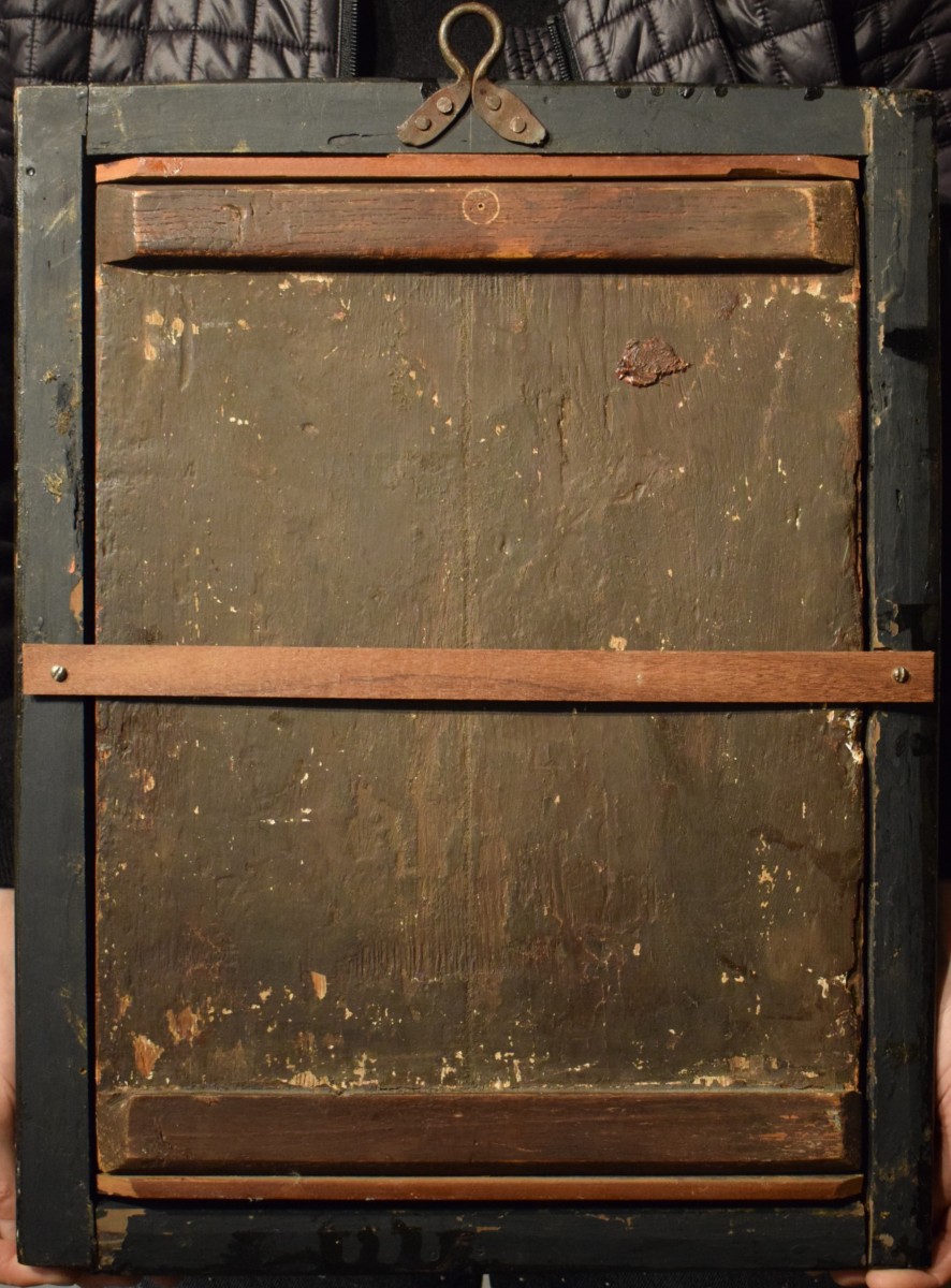 Ecce Homo -  Cerchia Dieric Bouts (1448-1491)  Epoca : XVI° secolo-photo-8