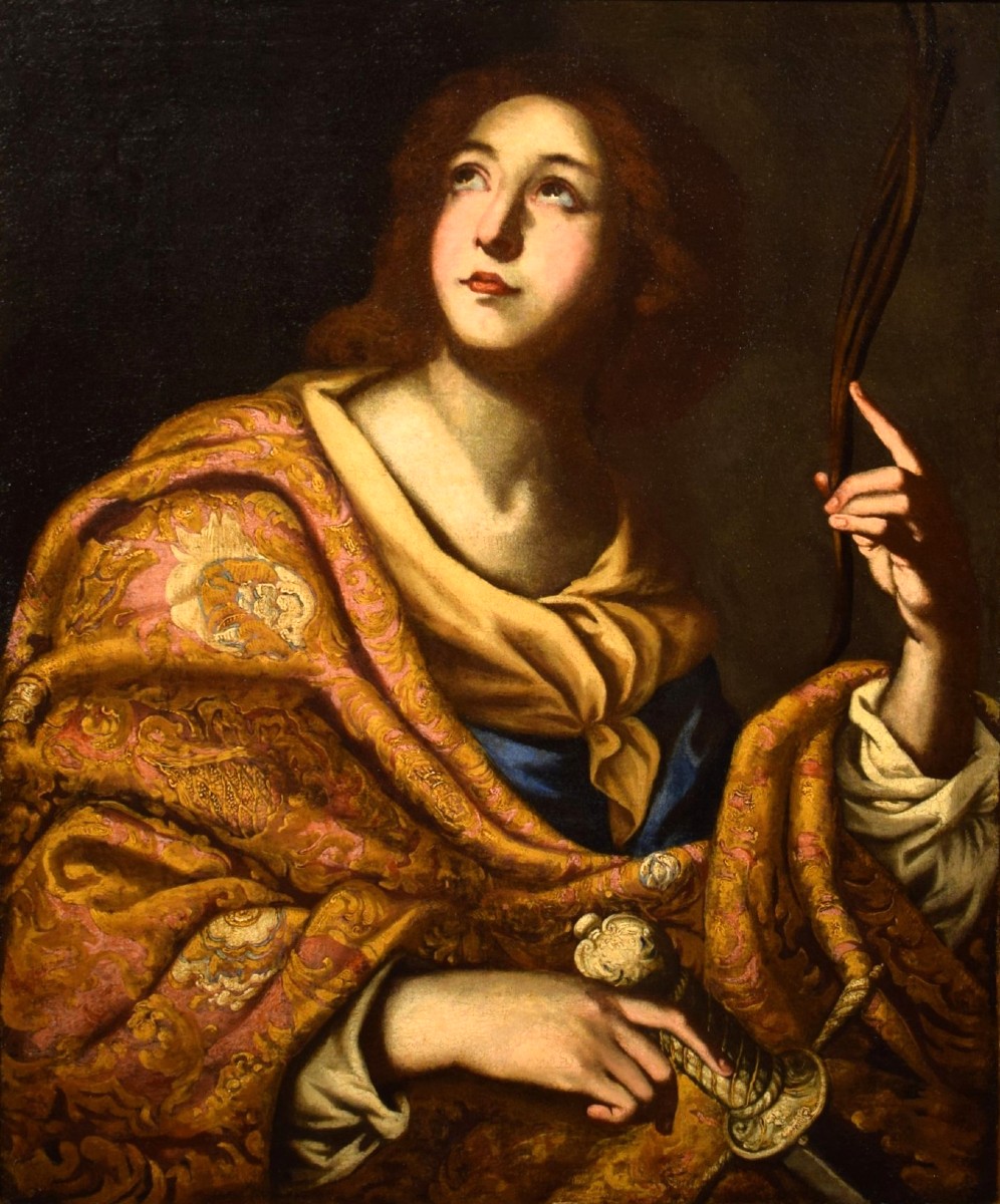 Santa Caterina  - Antiveduto Grammatica (Roma 1569 – 1626) Bottega-photo-2