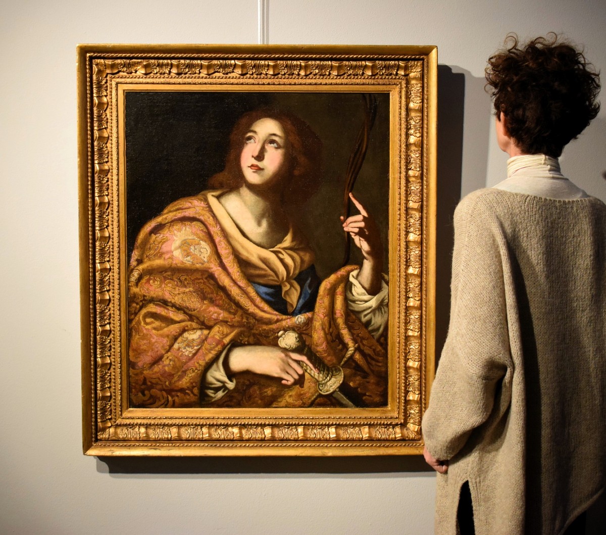 Santa Caterina  - Antiveduto Grammatica (Roma 1569 – 1626) Bottega-photo-8