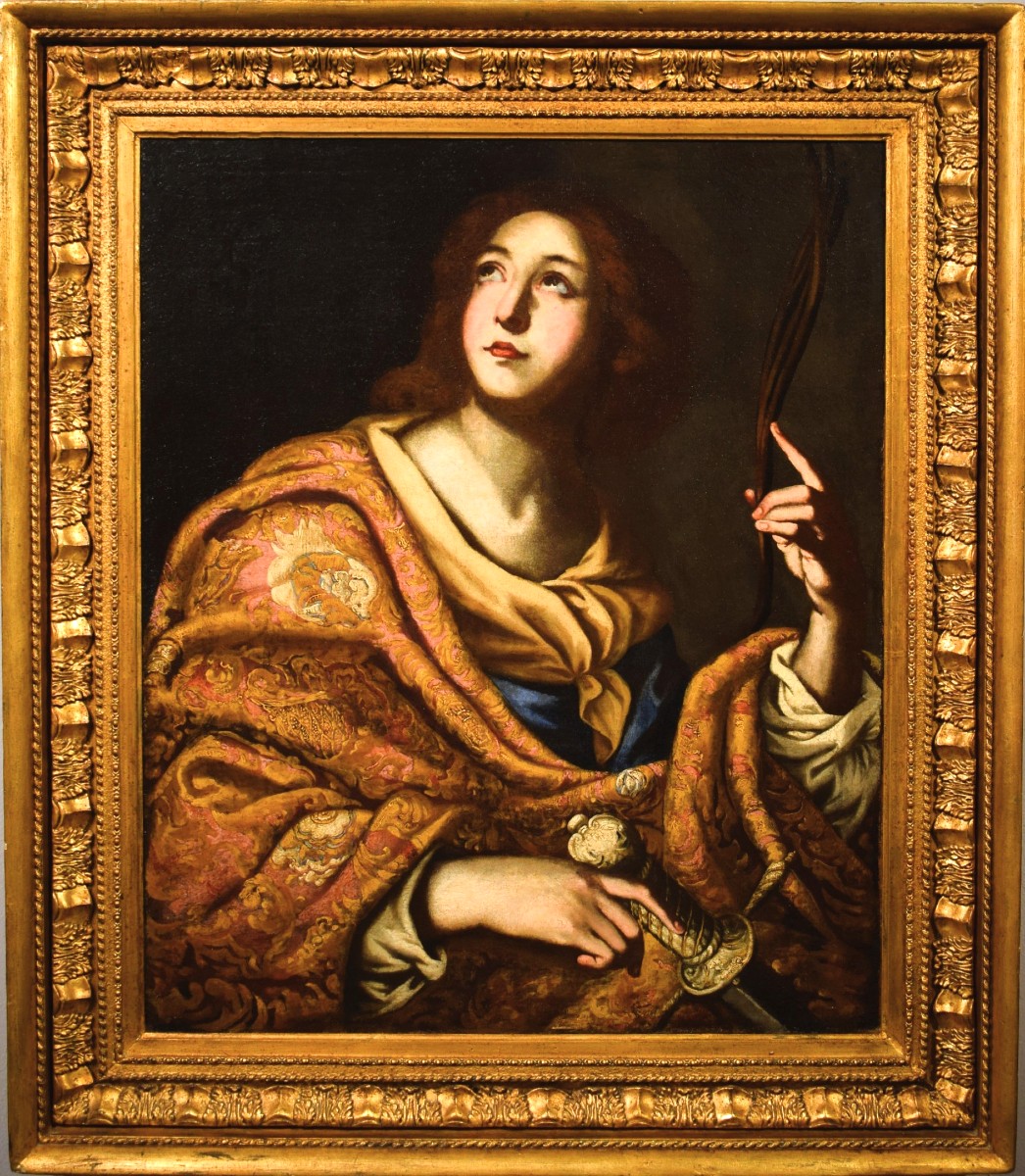 Santa Caterina  - Antiveduto Grammatica (Roma 1569 – 1626) Bottega