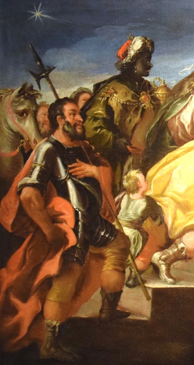 Adorazione dei Magi   -  Scuola Napoletana di fine '600-photo-2