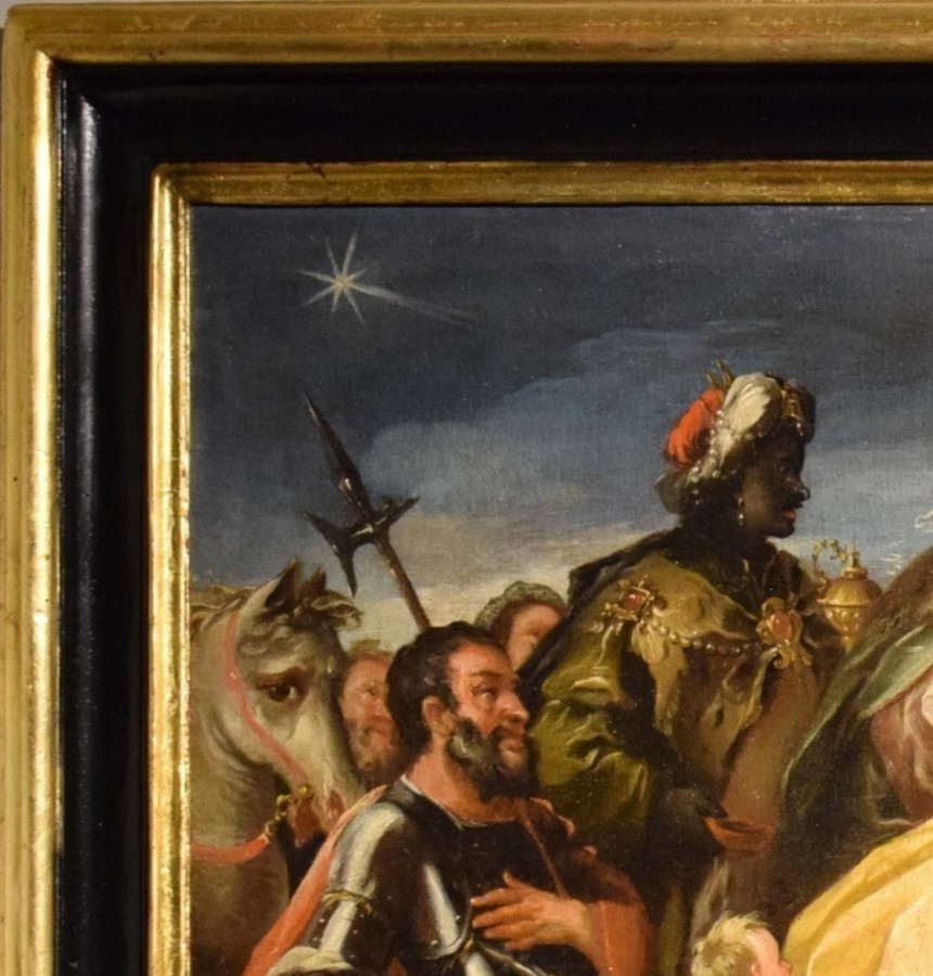 Adorazione dei Magi   -  Scuola Napoletana di fine '600-photo-6