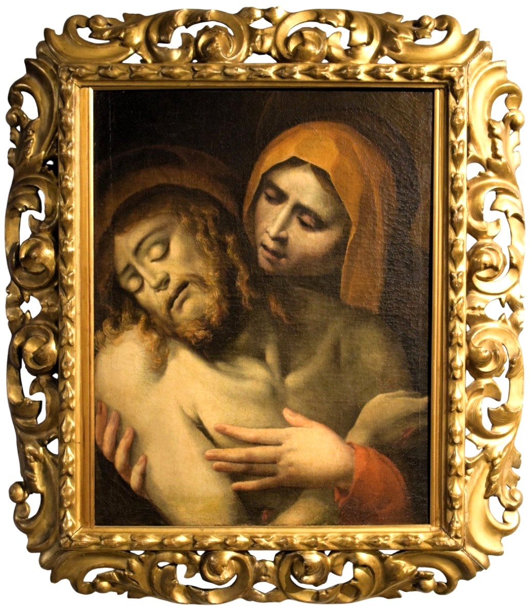 La Pietà" - Cristo sorretto dalla Vergine - Bottega Bernardino Campi (1522-1591)