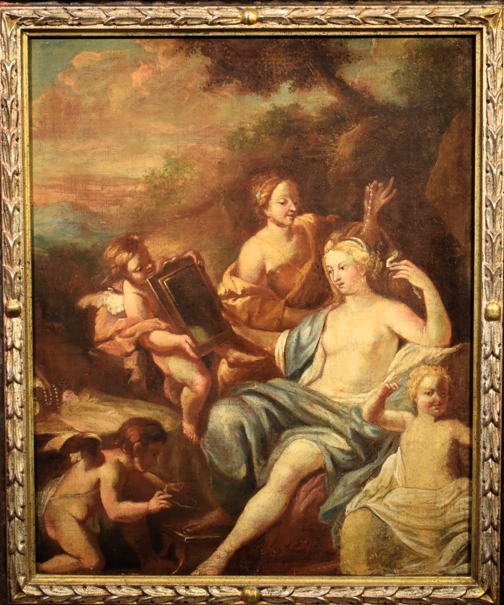 La Toilette di Venere  -   Scuola veneta di fine '600-photo-2